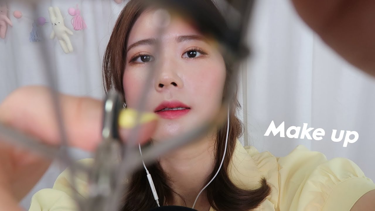 ASMR 말 많이 하는 메이크업샵 롤플레이/Make up artist Roleplay