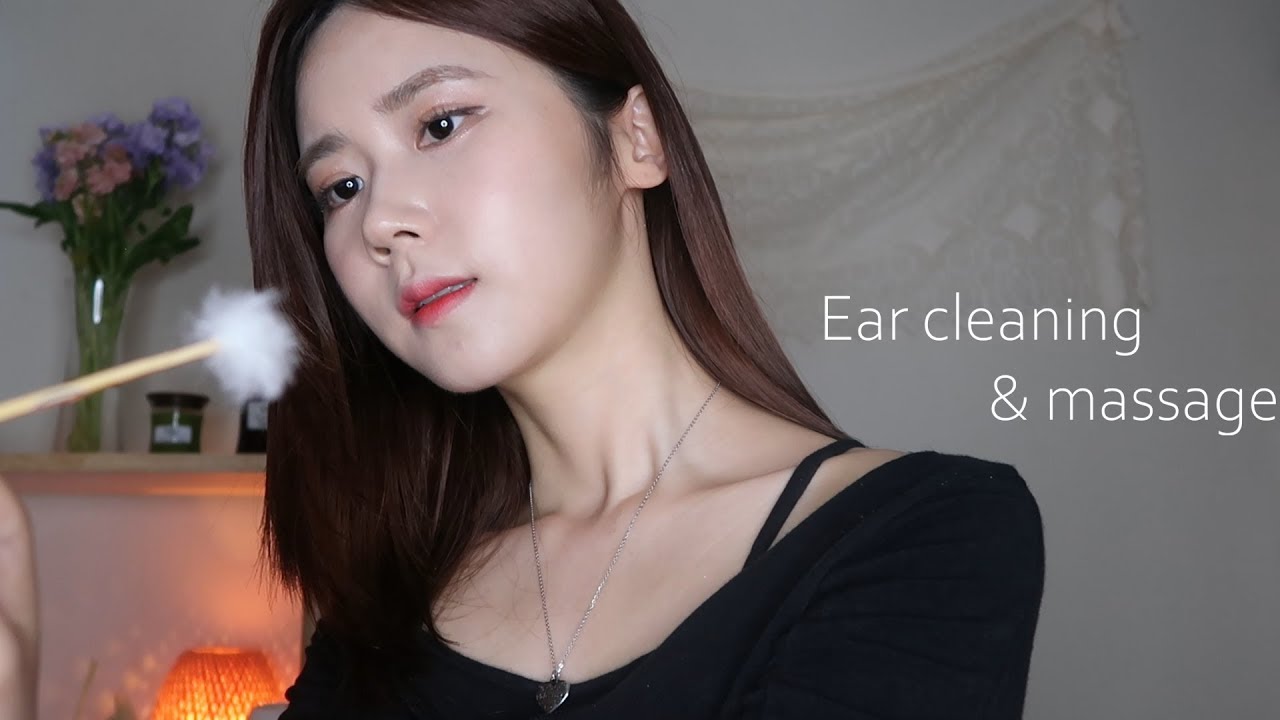 ASMR(SUB)VIP 풀코스 귀청소샵(오일마사지,3가지 귀청소,모델링팩,스킨케어)/Ear Cleaning For Deep Relaxation