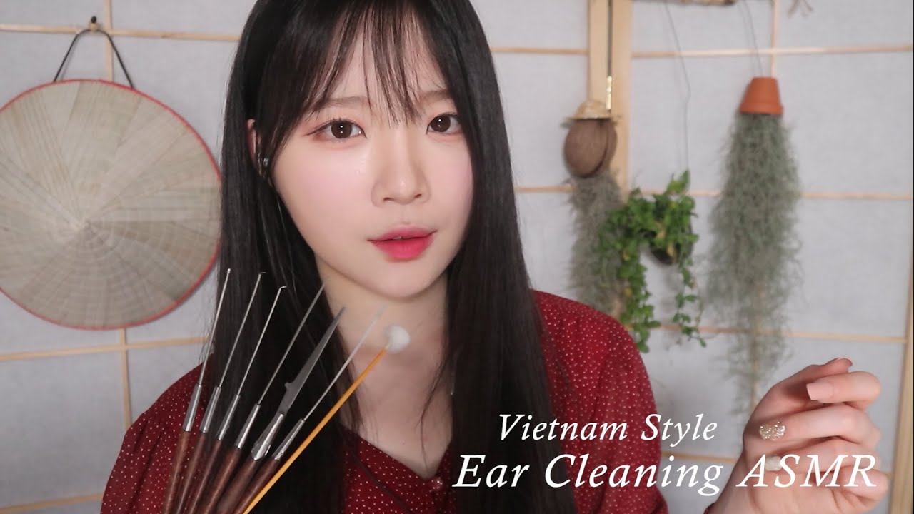 ASMR(Sub✔)저도 한번 베트남 귀청소를 해보겠습니다(3dio마이크, 삼디오) Vietnamese Style Ears Cleaning Shop