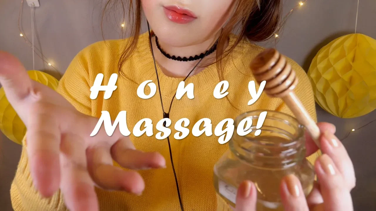 ASMR Honey Ear & Face Massage 🍯👂