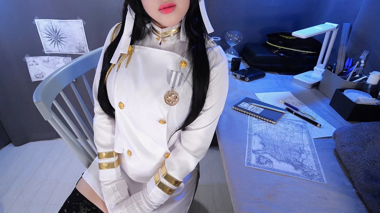 [ppomo]大姐姐帮你清洁耳朵|碧海航线爱宕犬Cosplay