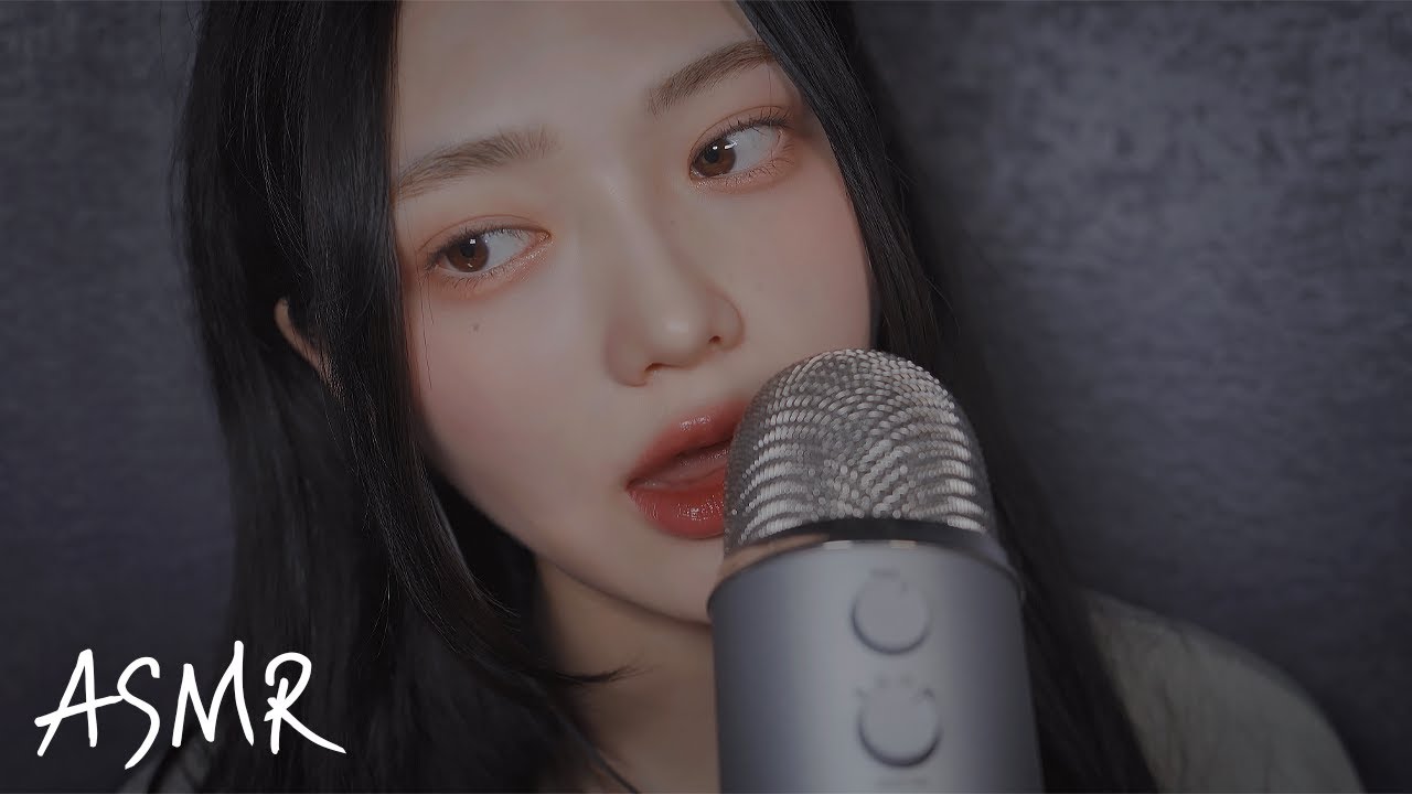 [4K ASMR] 혀 씹는 소리+핸드무브먼트 / 2배속으로 들으면 극락 / Mouth Sounds ASMR