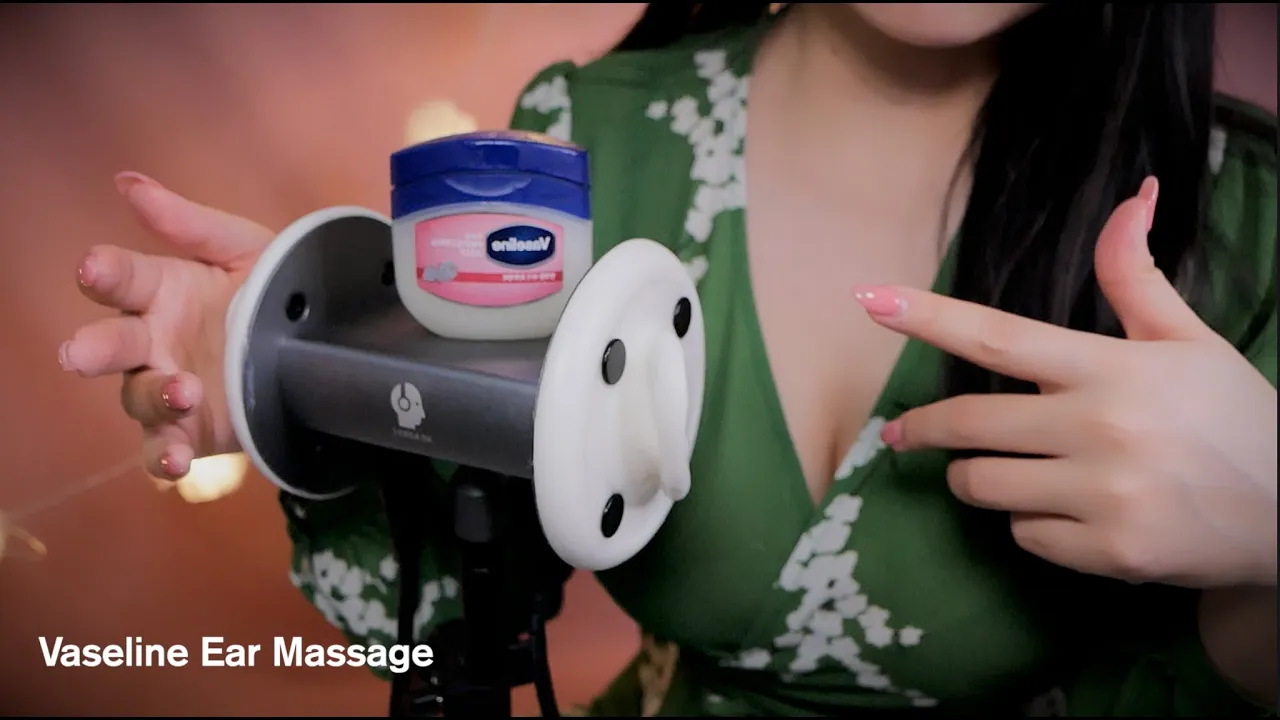 ASMR Most Tingly Ear Massage for Sleep (No Talking) Vaseline Ear Massage😘