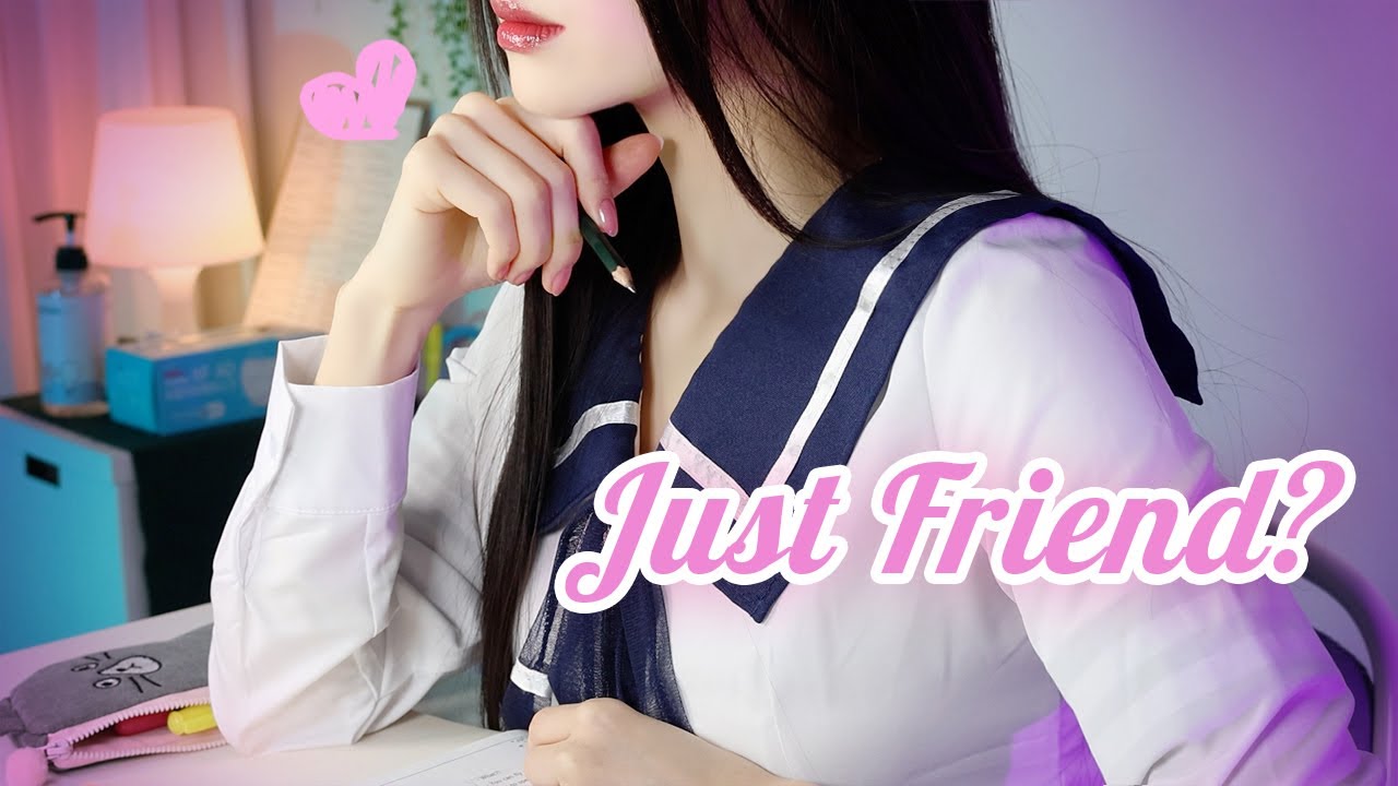 ASMR(Sub) Your Female Friend and You Have A Thing🙈 Crush On you / Hand Cream, Whispering, Writing