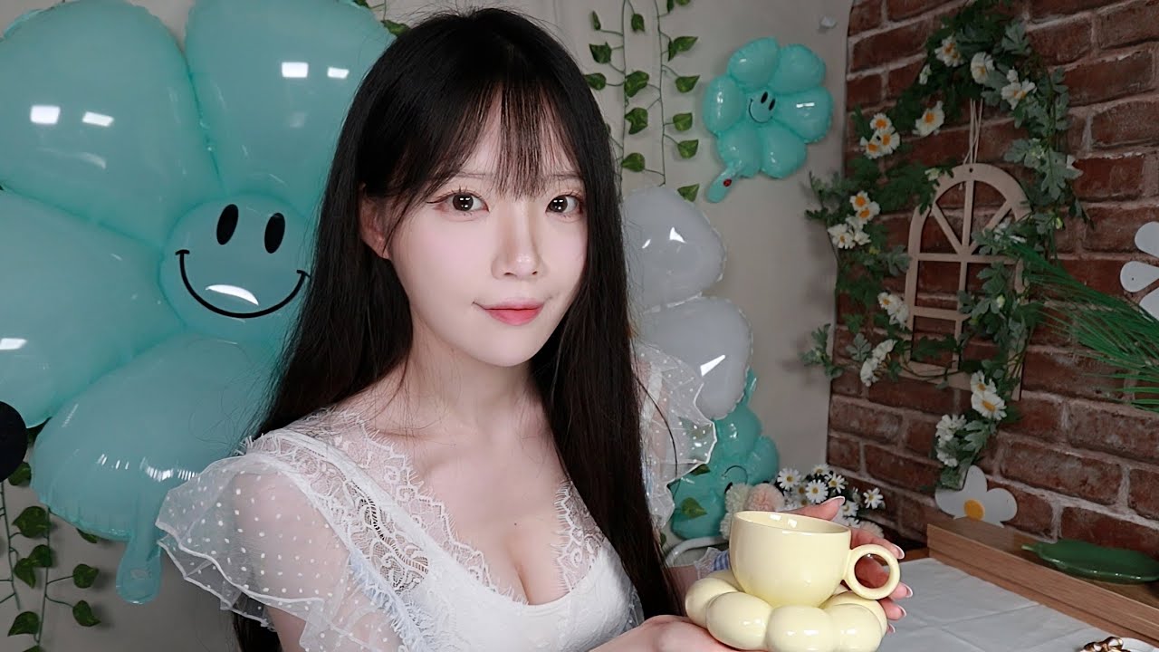 ASMR(Sub✔)시원한 메이드 카페에서 대접 받고 가세요 Take a rest at the Summer Maid Cafe