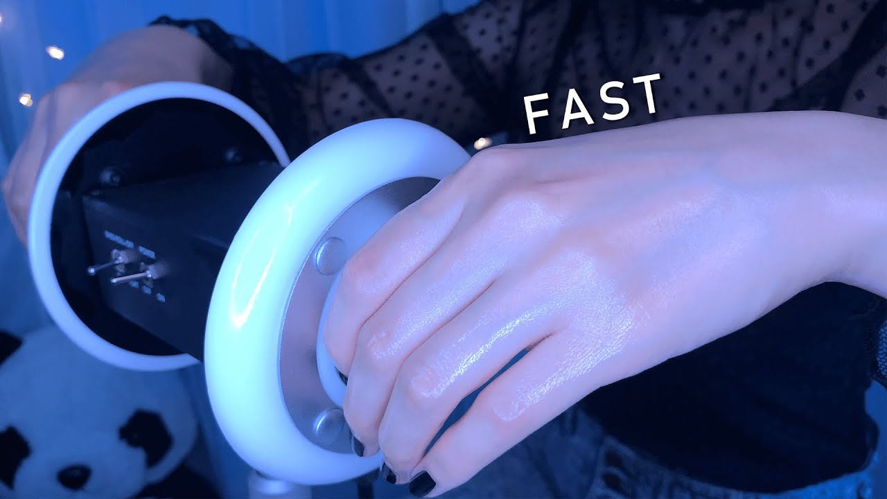 [こぱんだ] Most Tingly Fast Oil Ear Massage for Sleep 😪 3Dio / 高速耳マッサージ