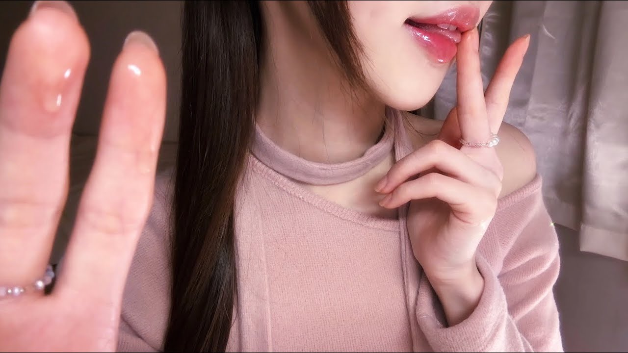 ASMR / 더 촉촉해진 스핏 페인팅 케어샵👄👅 Spit painting shop