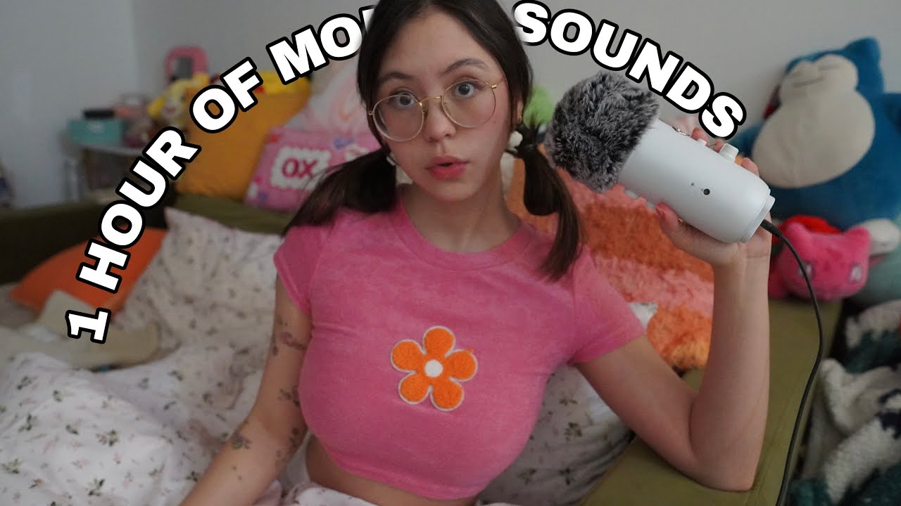 ASMR 1 Hour of Cozy Mouth Sounds (Wet & Dry, Slow & Fast) (Looped & No Talking)