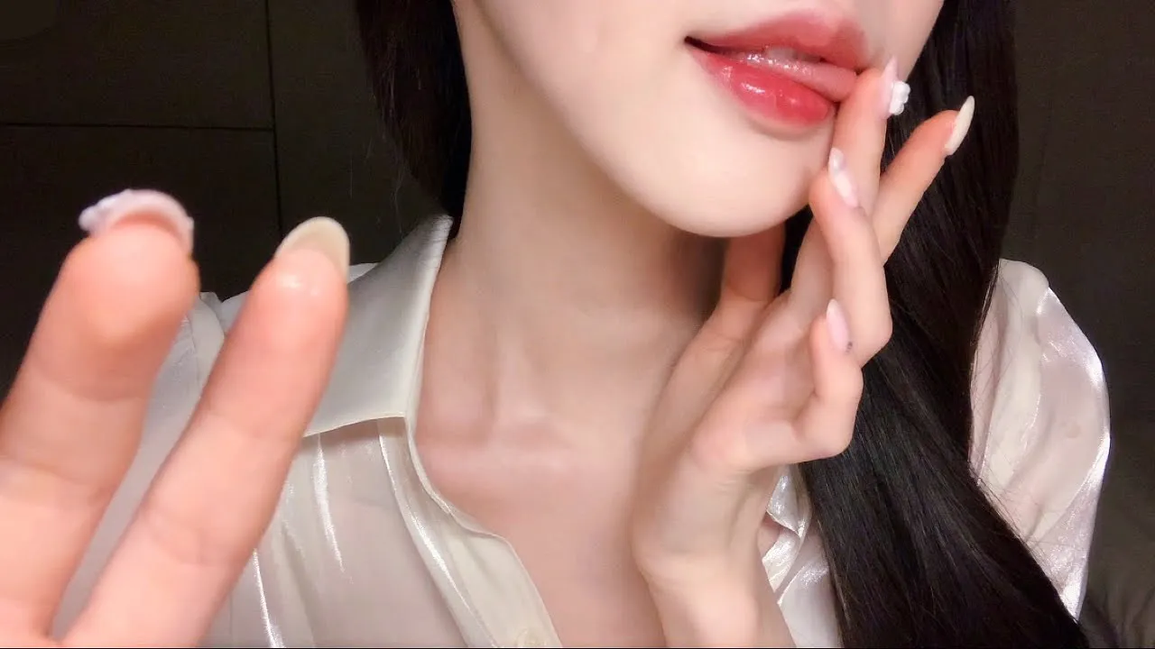 ASMR / 스핏 페인팅 케어샵2👄👅 Spit painting shop asmr