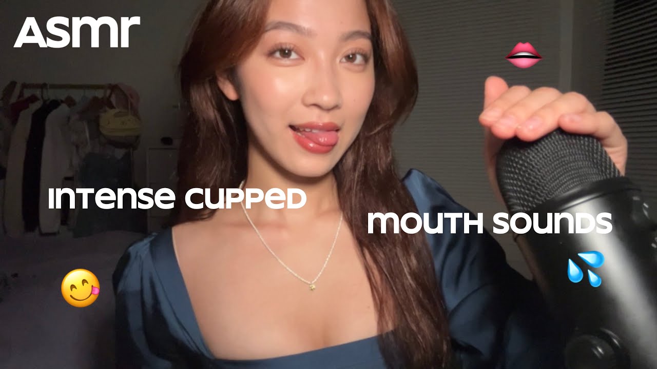 [Cloud Crystal] Intense Cupped Mouth Sounds & Collarbone Tapping ✨ Tingles GALORE 😝